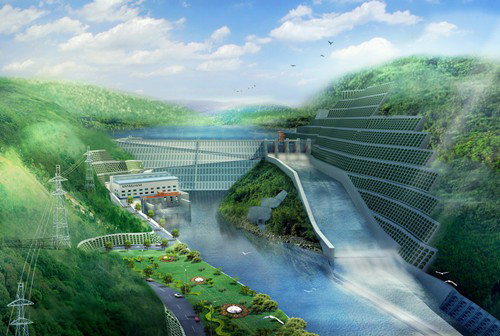 萨尔图老挝南塔河1号水电站项目
